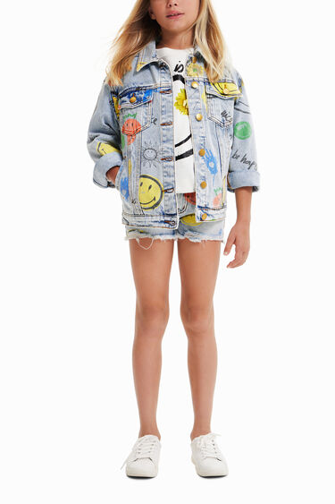 Smiley® denim jacket | Desigual