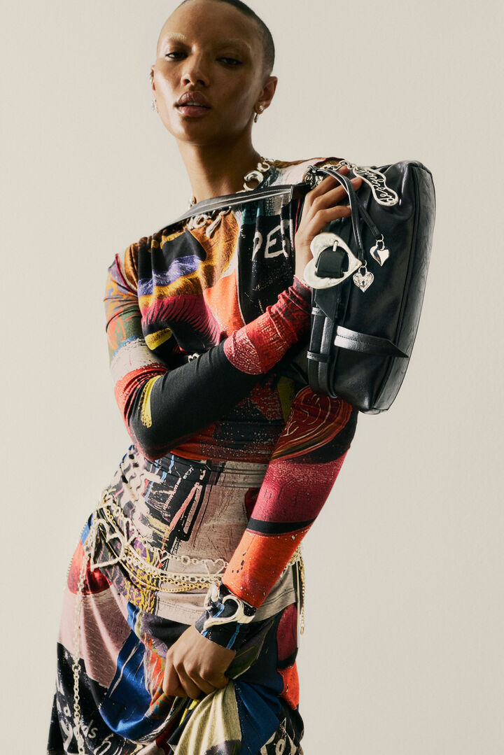 SUKIENKA W USTA Z NADRUKIEM | Desigual