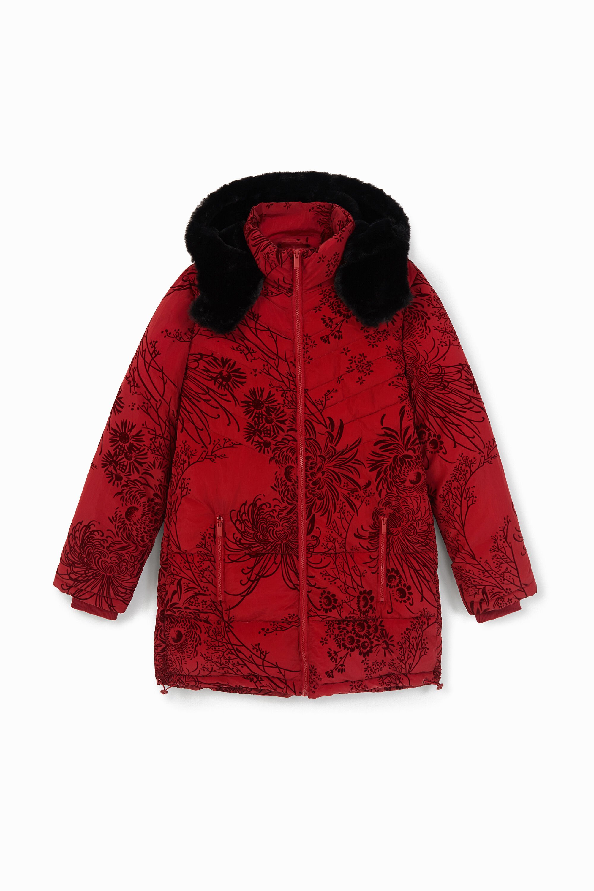 Abrigos desigual outlet hot sale