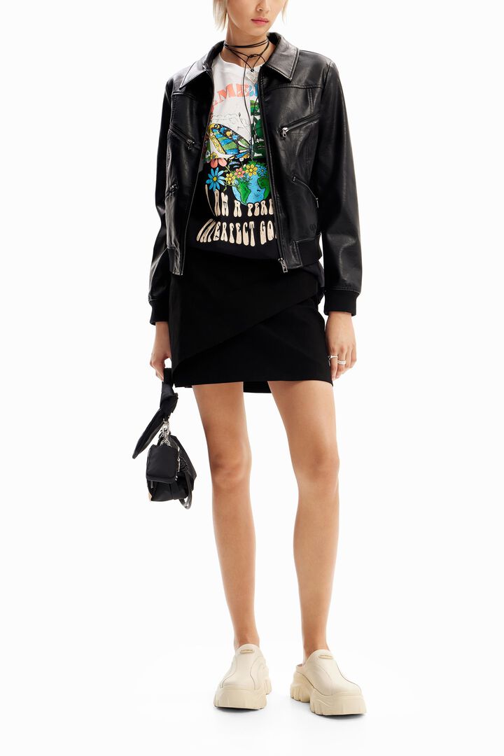 Retro patchwork T-shirt | Desigual