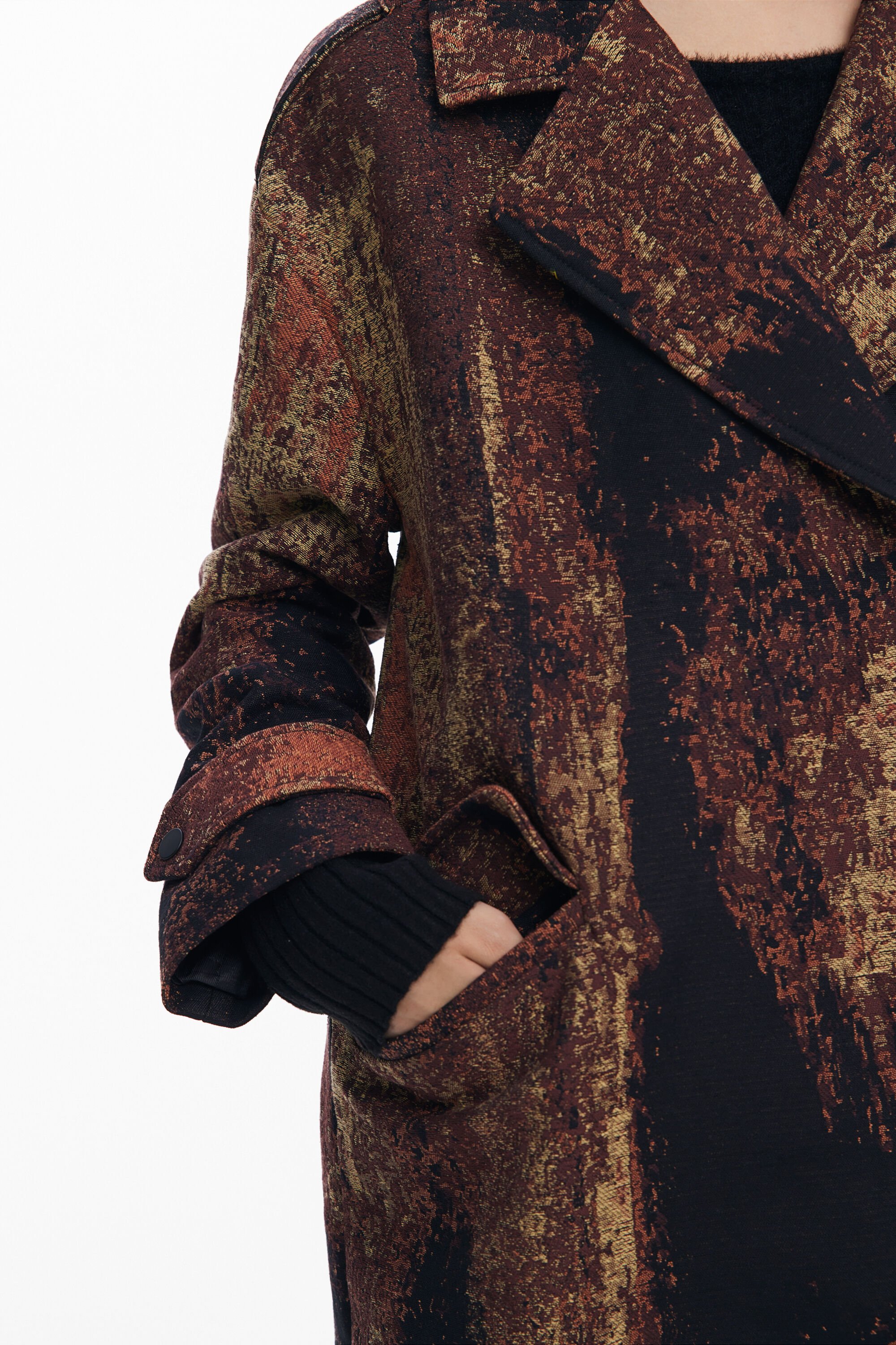 Coat designed by Mr. Christian Lacroix Women's I Desigual.com