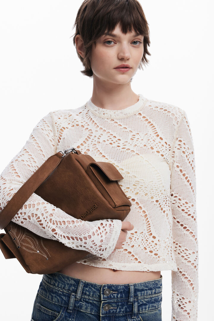 Borsa a mano farfalla | Desigual