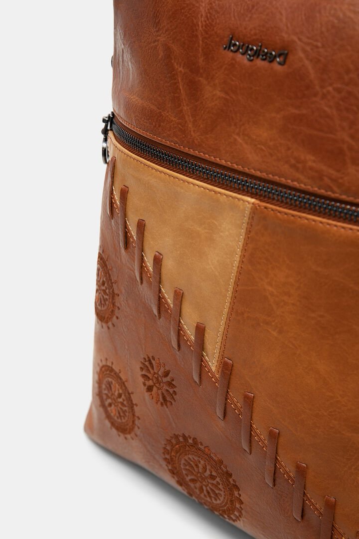 Rucksack in Lederoptik Mandalas | Desigual