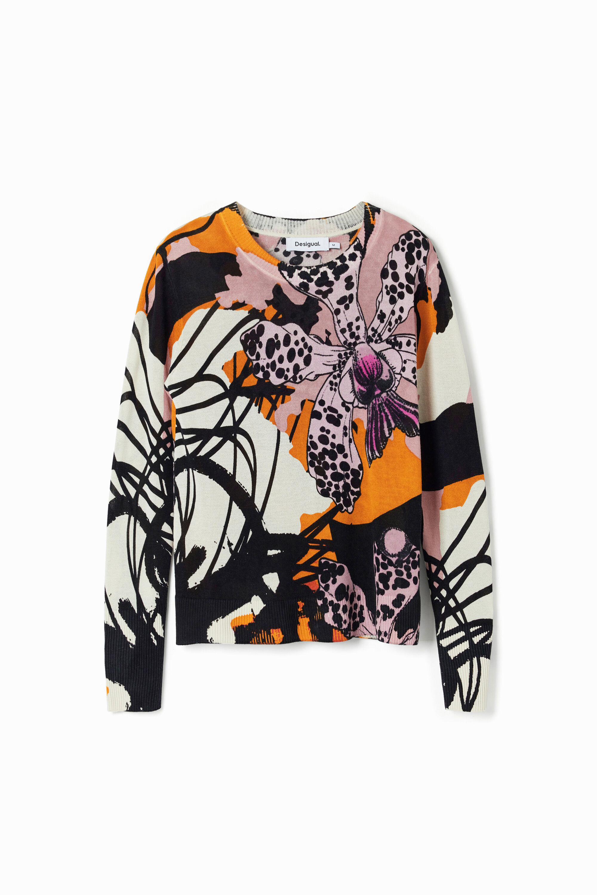 Pullover Orchideen M. Christian Lacroix