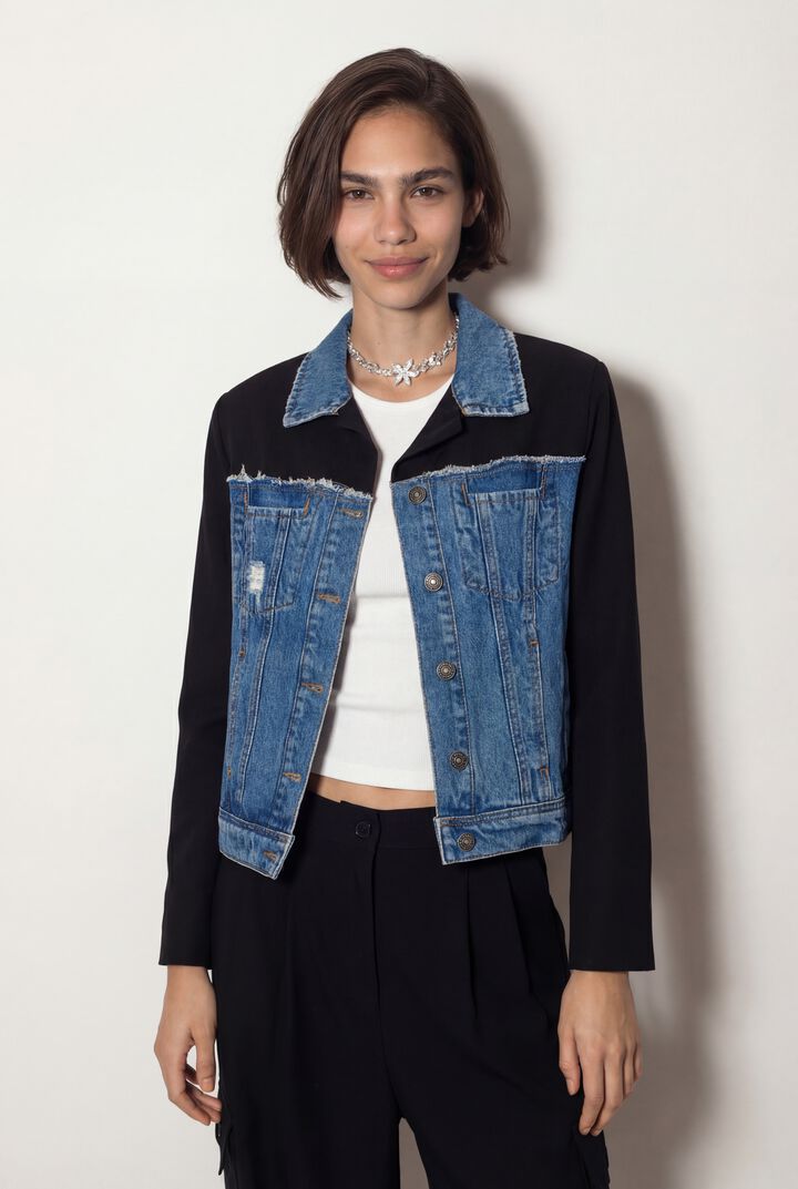 Hybrid trucker jacket | Desigual