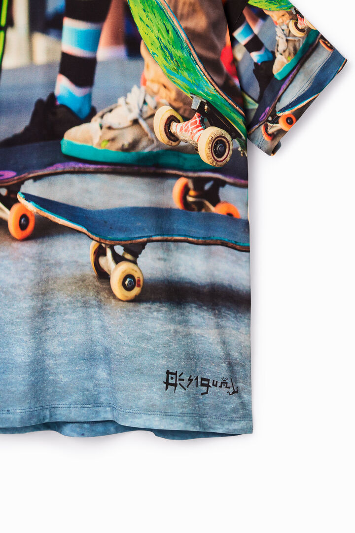 Camiseta fotográfico skate | Desigual
