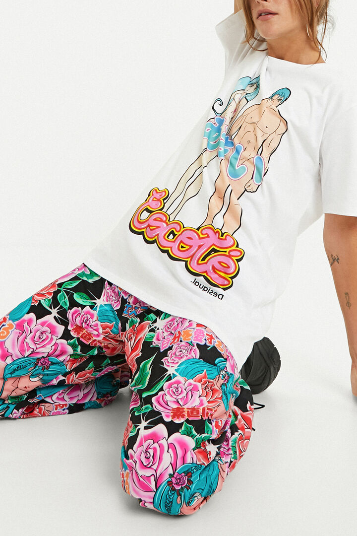Loose cotton T-shirt | Desigual