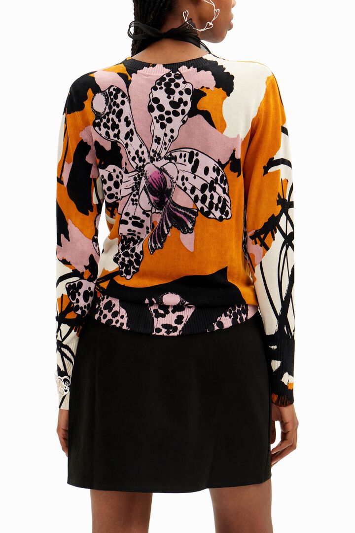 Jersey orquídeas M. Christian Lacroix | Desigual