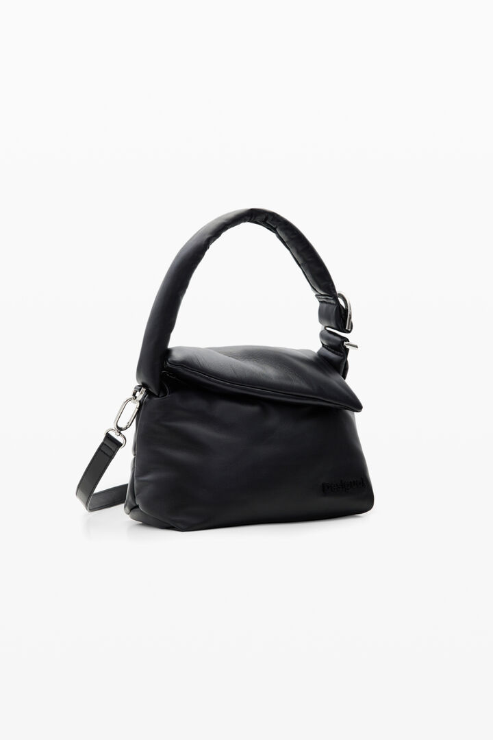 Bolso piel M acolchado | Desigual