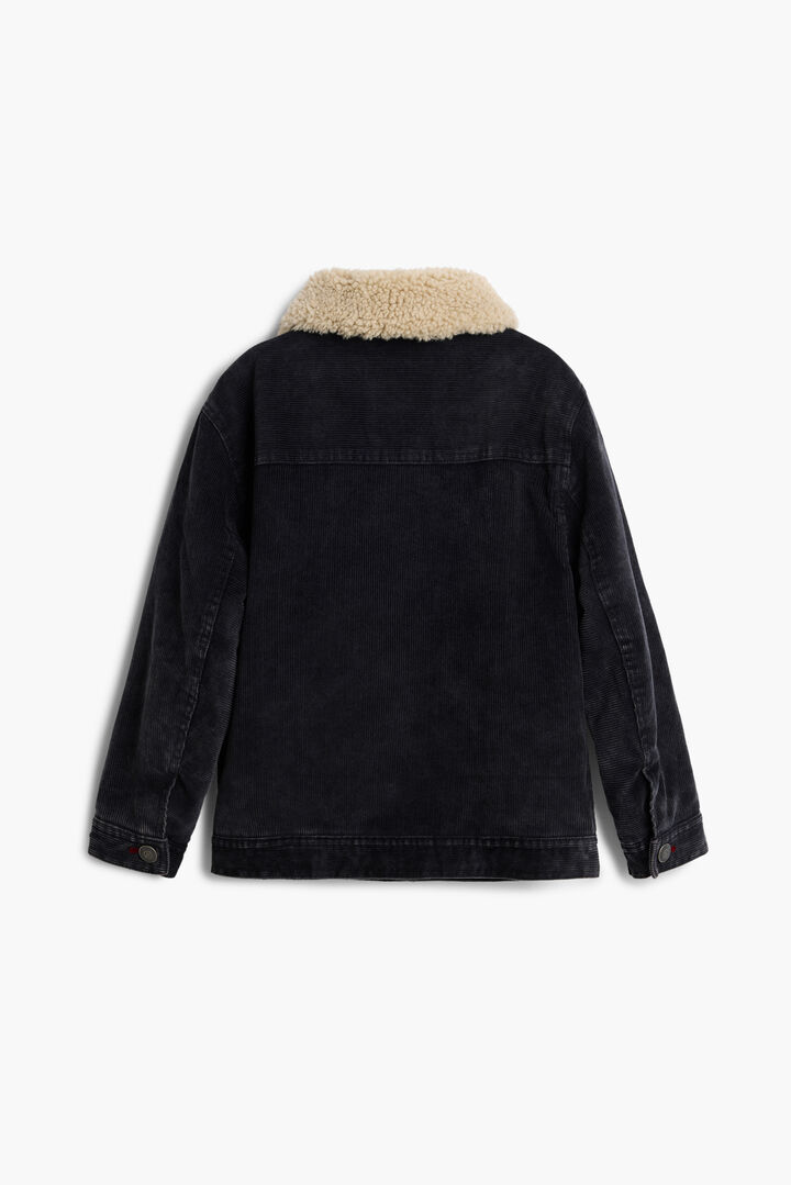 Jacket with sherpa collar | Desigual