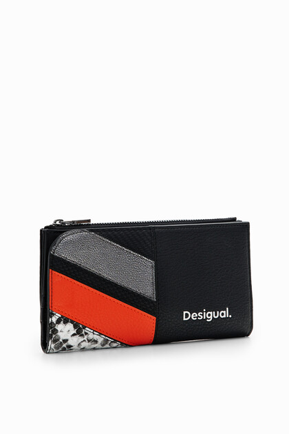 Grand portefeuille patchwork