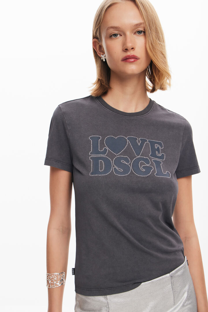 Plain T-shirt text | Desigual