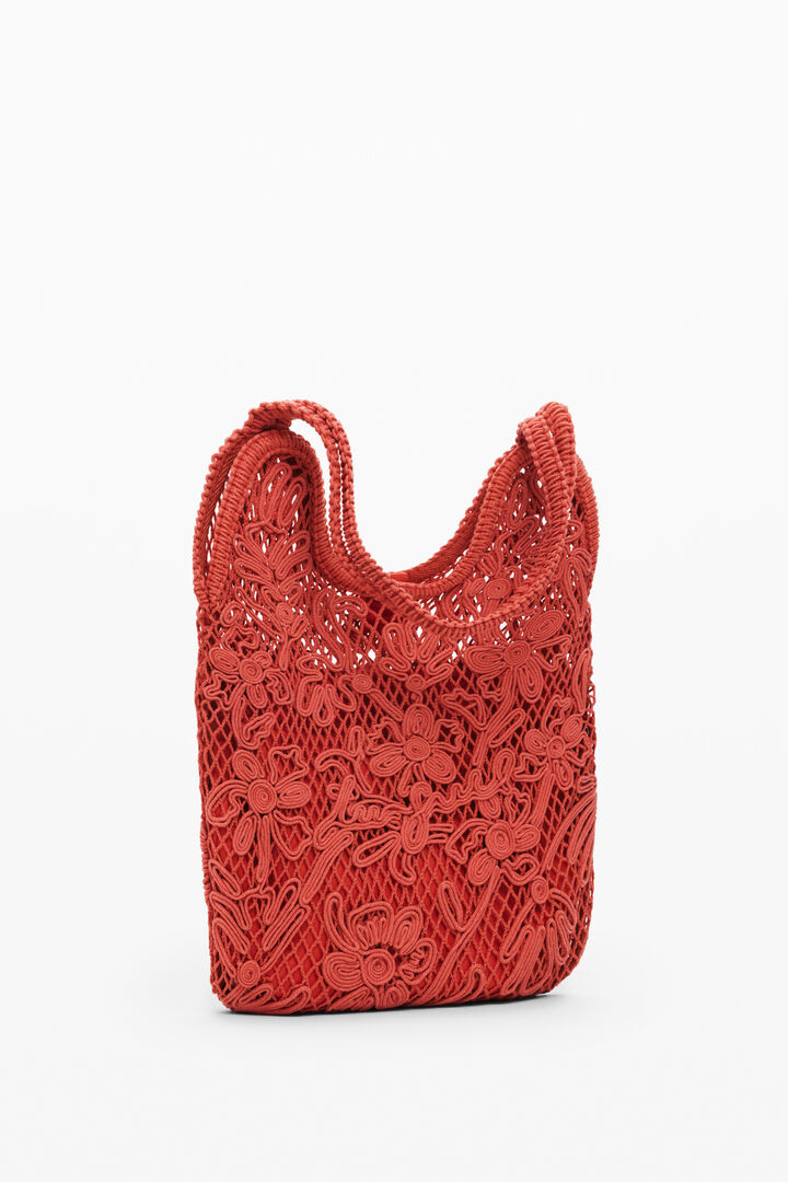 Medium crochet shoulder bag | Desigual
