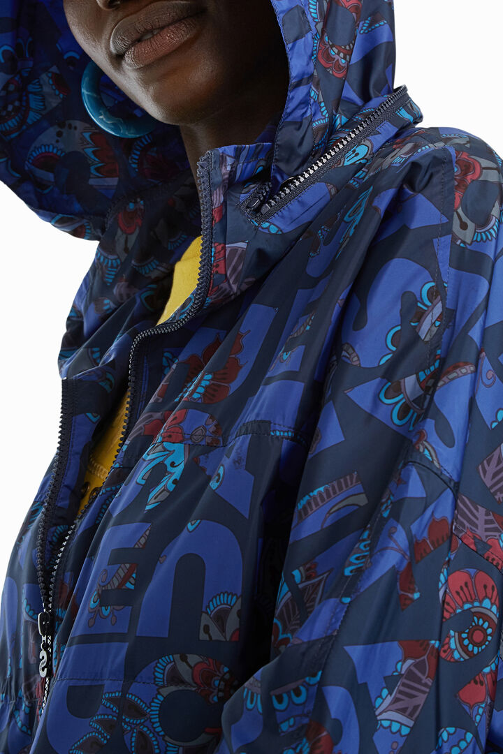 Lightweight logomania jacket | Desigual