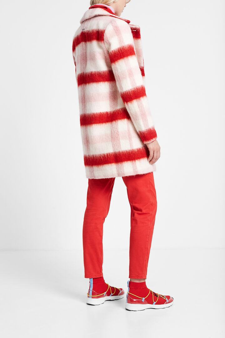 Double-breasted wool coat | Desigual