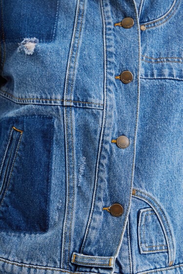 Jeans jakna z našitki | Desigual