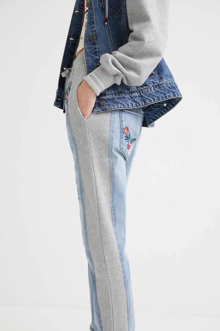 Vaquero jogger floral | Desigual