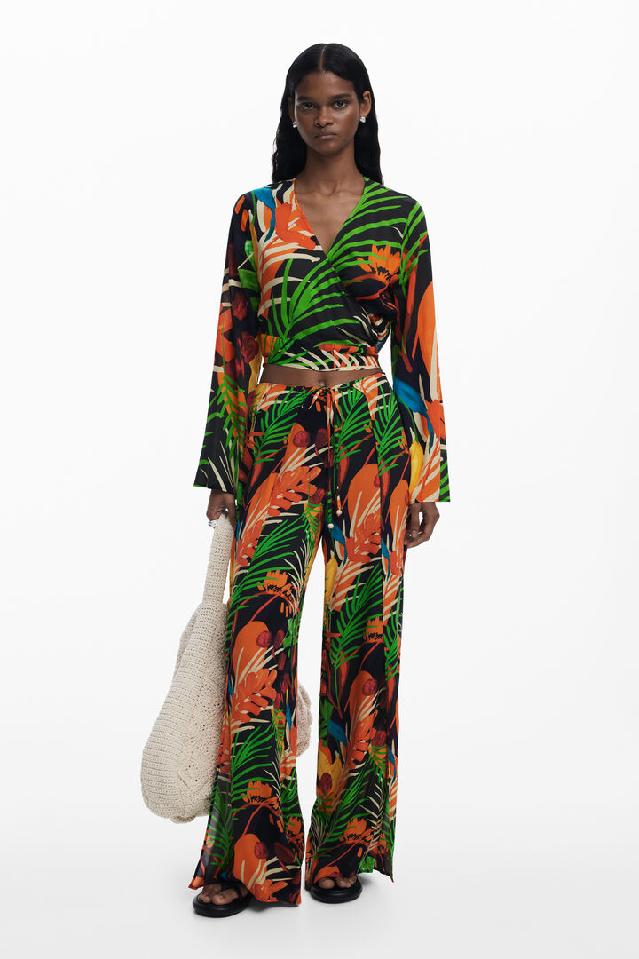 Haut croisé tropical | Desigual