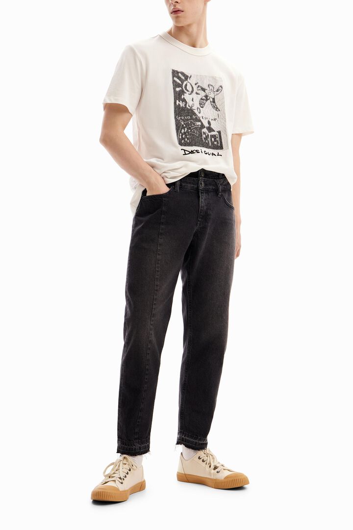 Camiseta bordado arty | Desigual