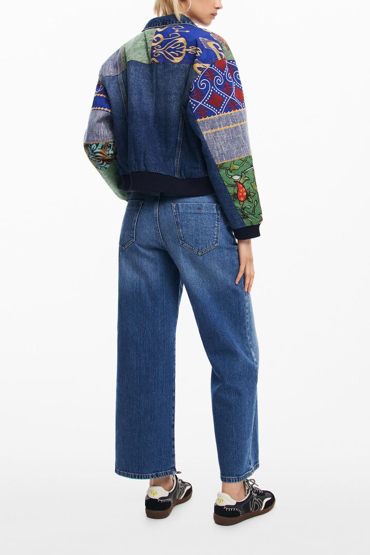 Patchwork denim jacket | Desigual