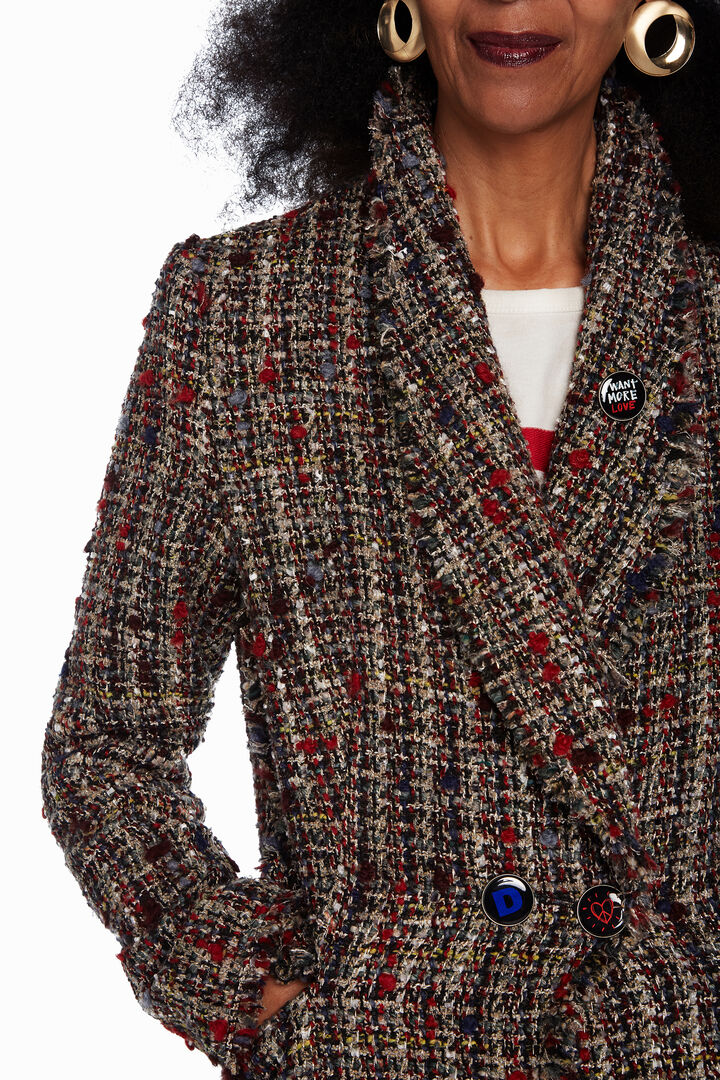Blazer badges I want more | Desigual