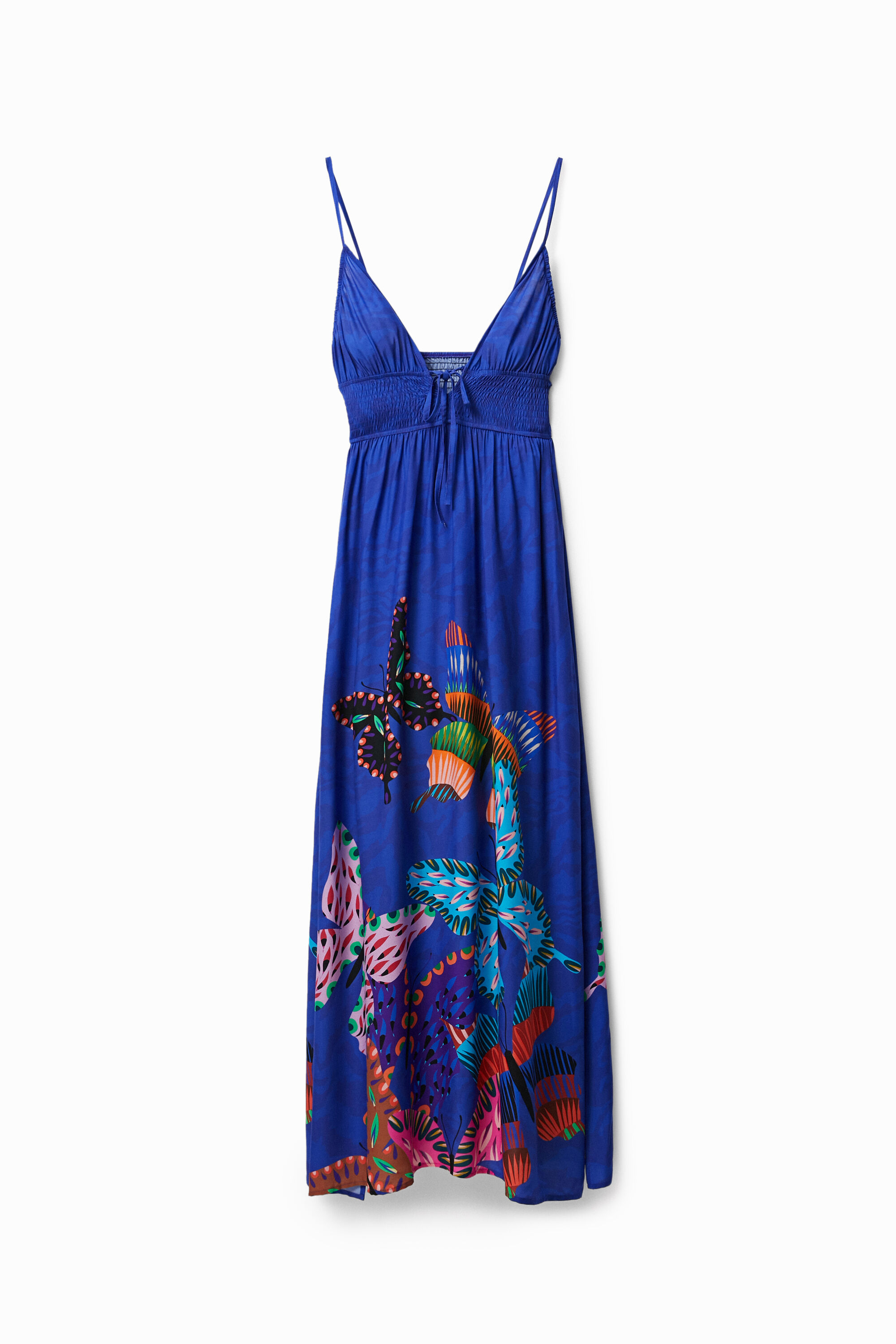 Nachhaltiges Maxi-Kleid Schmetterlinge