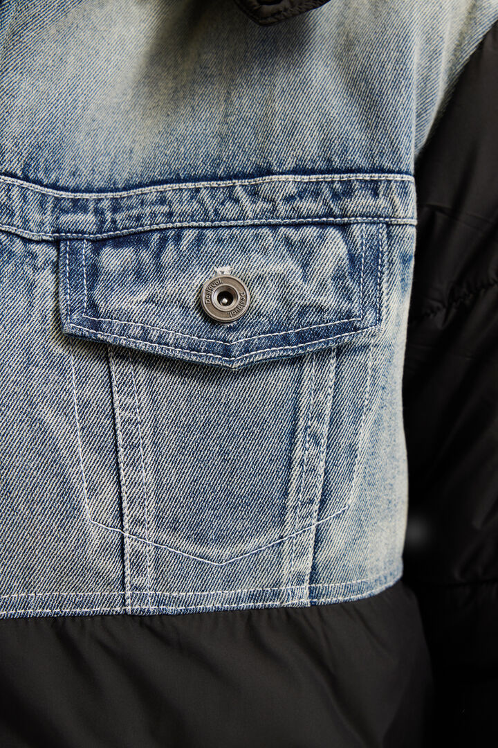 Padded denim jacket | Desigual