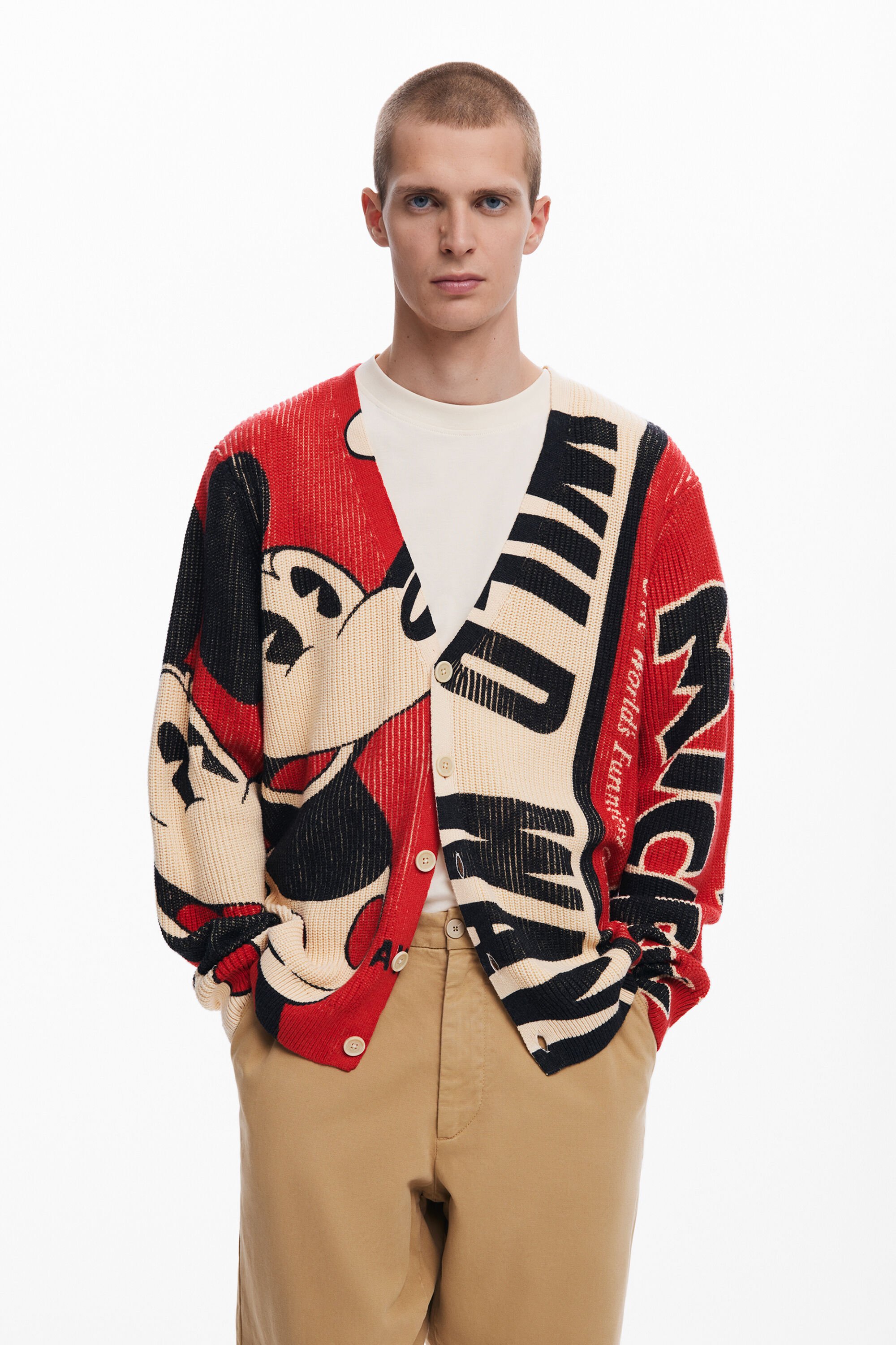 ミッキーマウス™ カーディガン メンズ用 I Desigual.com