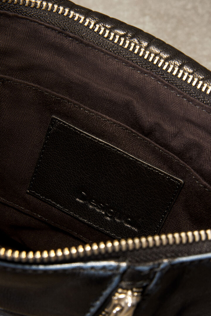 Sac moyen en cuir textures studio | Desigual