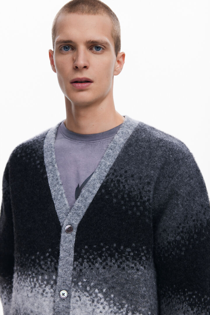 Ombre knit cardigan | Desigual