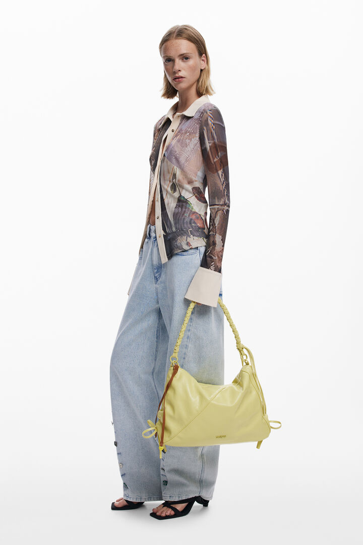 Sac moyen plissé | Desigual