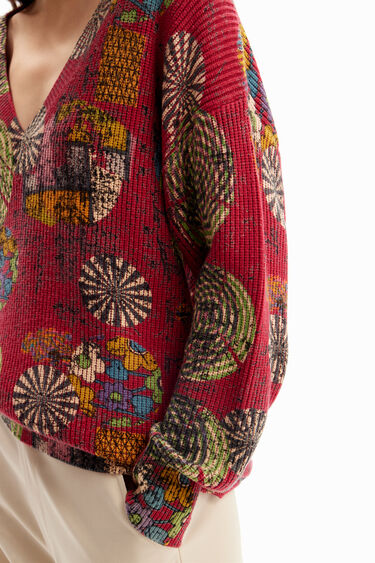 Jersey oversize multicolor | Desigual