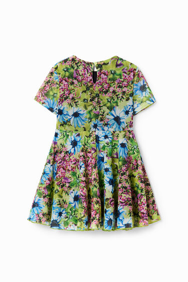 Tulle flower dress | Desigual