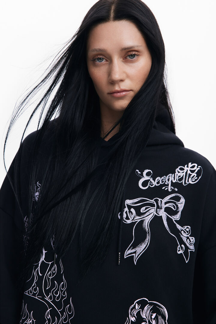 María Escoté sweatshirt dress | Desigual