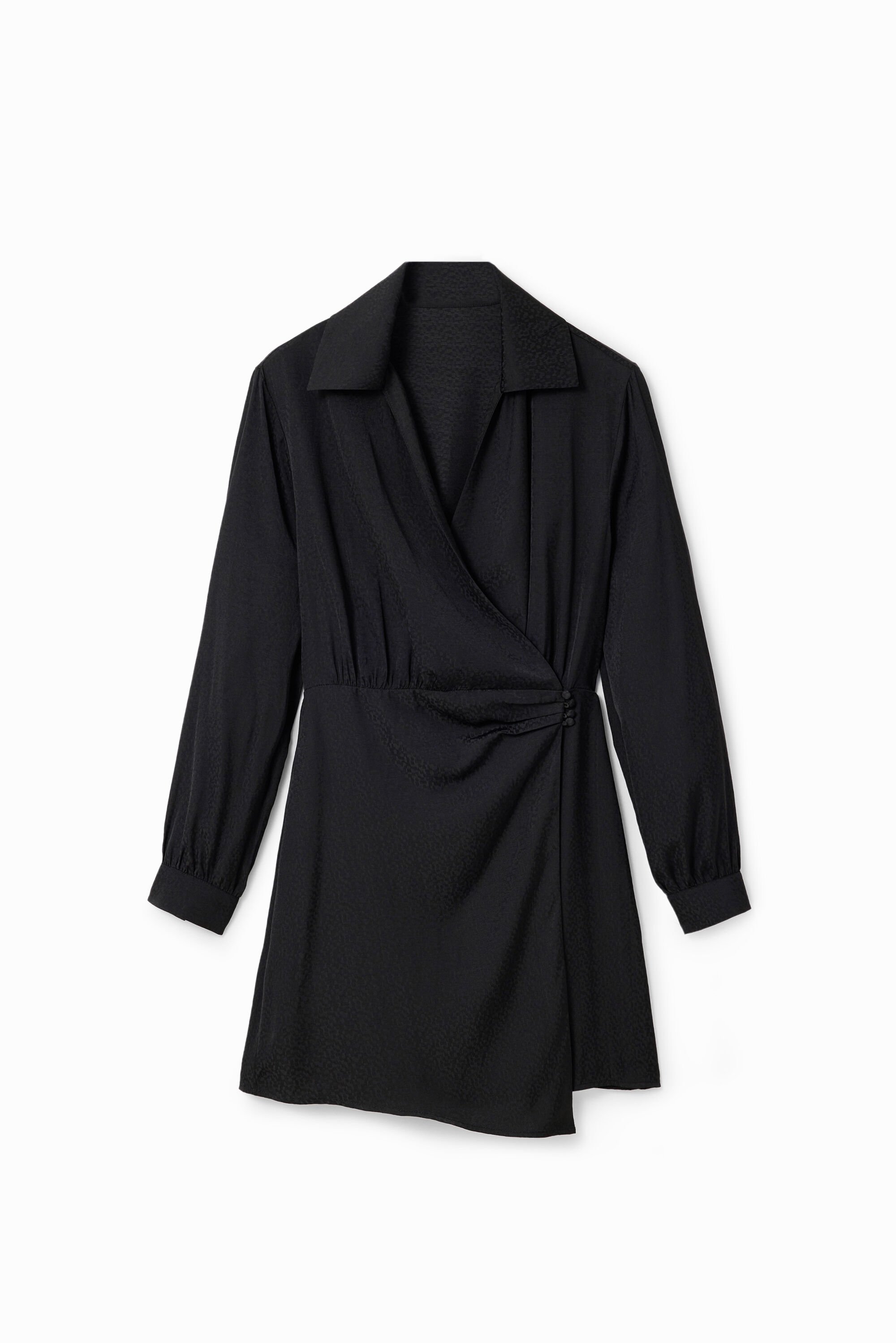 Kurzes Wickelkleid