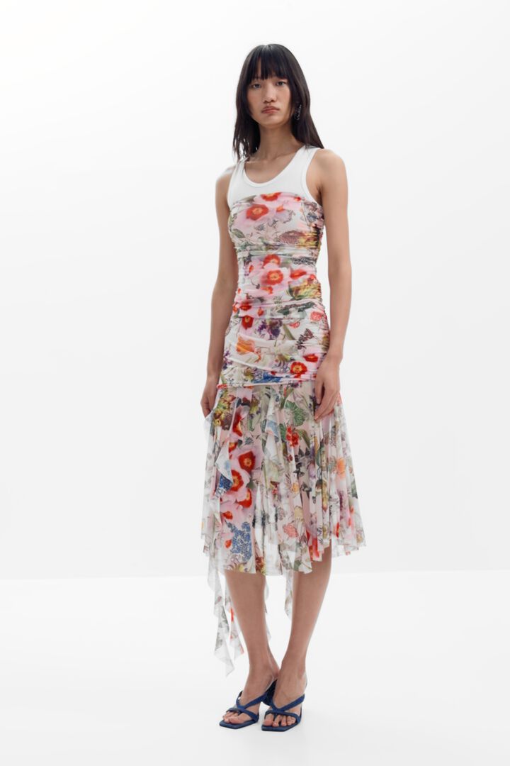 Dress designed by Mr. Christian Lacroix | Desigual