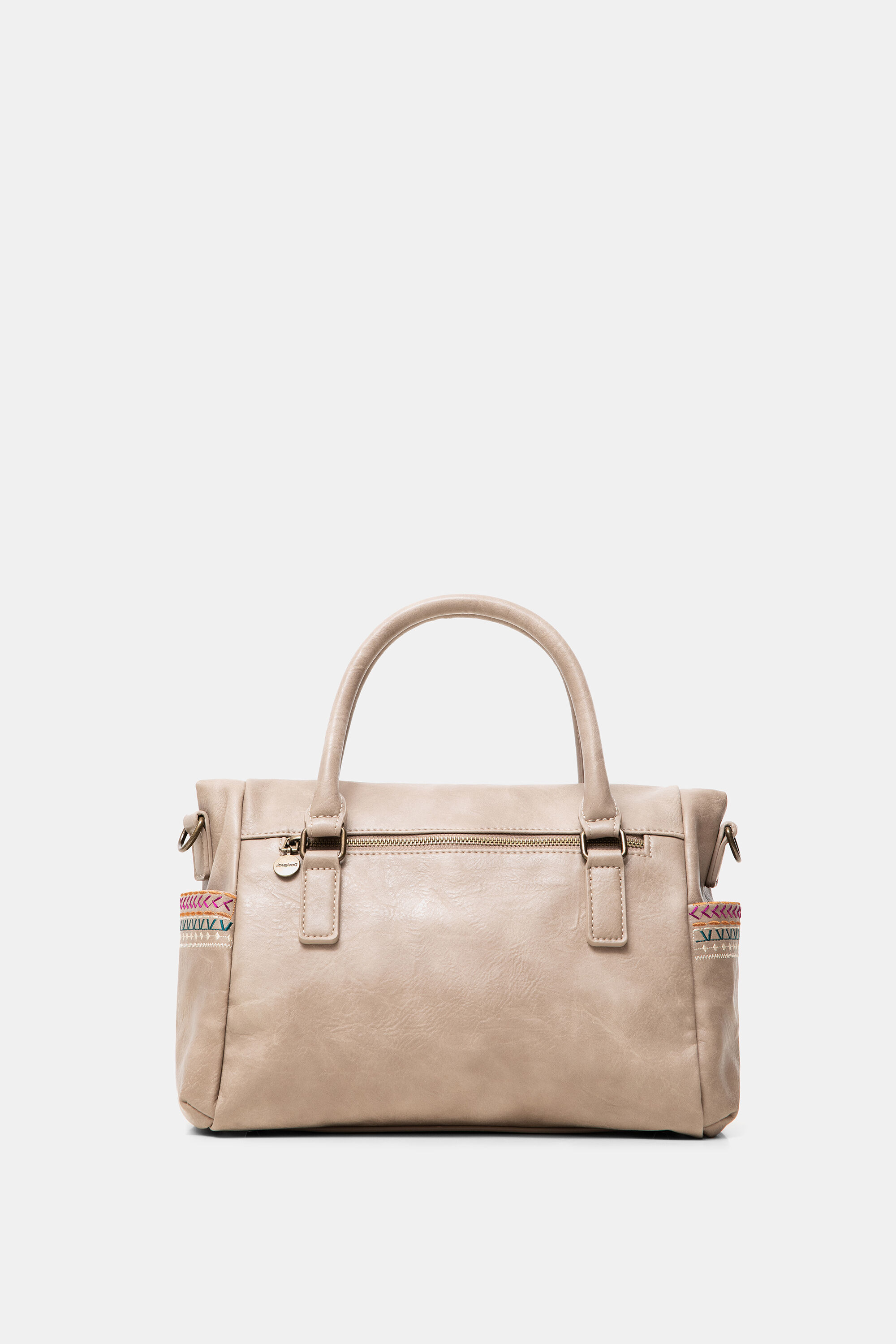 embroidered briefcase