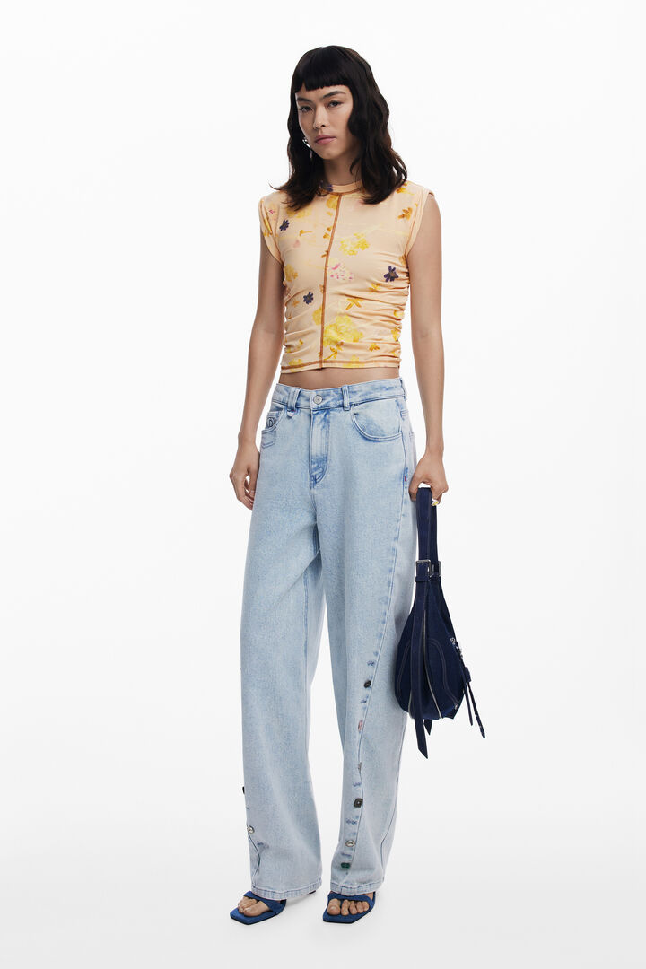 Camiseta flores | Desigual