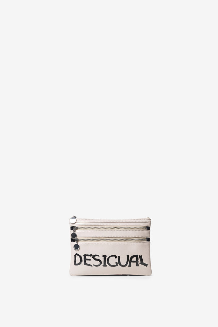 Leather effect coin purse lips | Desigual