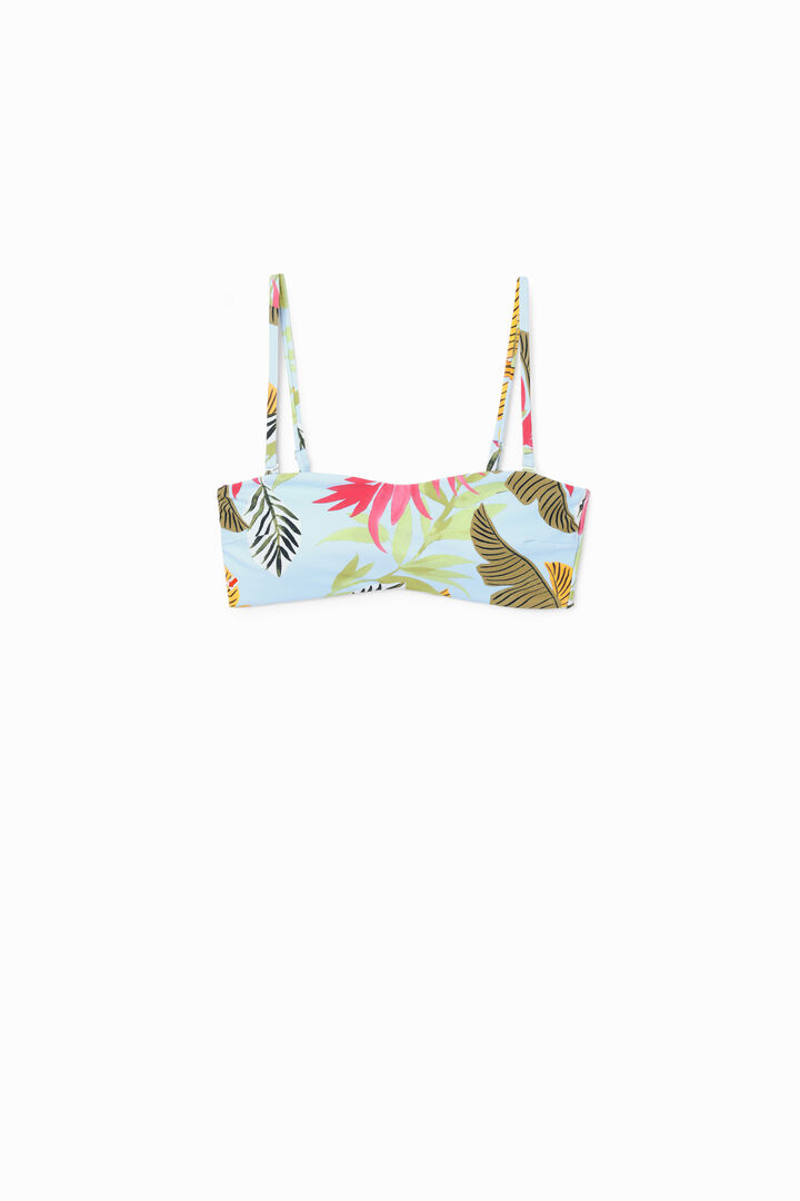 Tropical bandeau bikini | Desigual