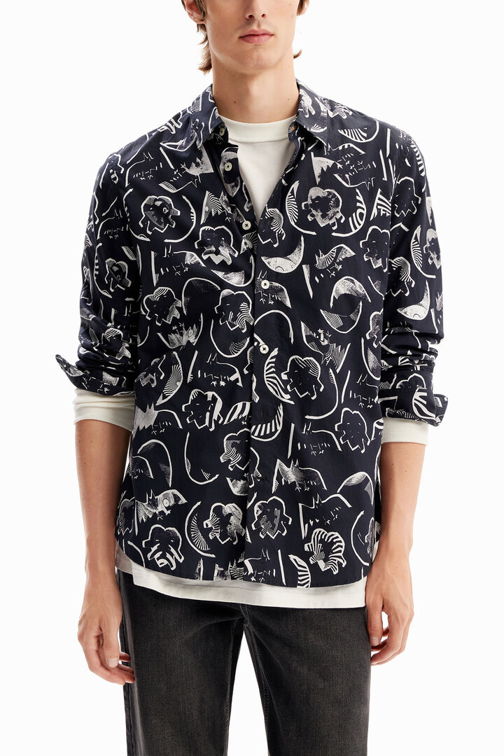 Arty poplin shirt | Desigual