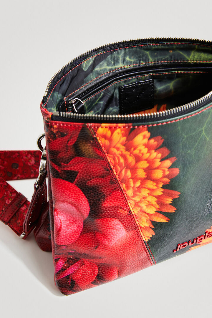 Large flowers sling bag | Desigual