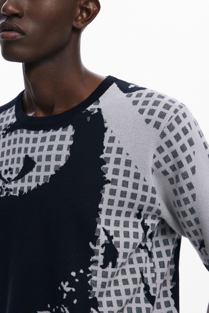 Printed Jacquard T-shirt