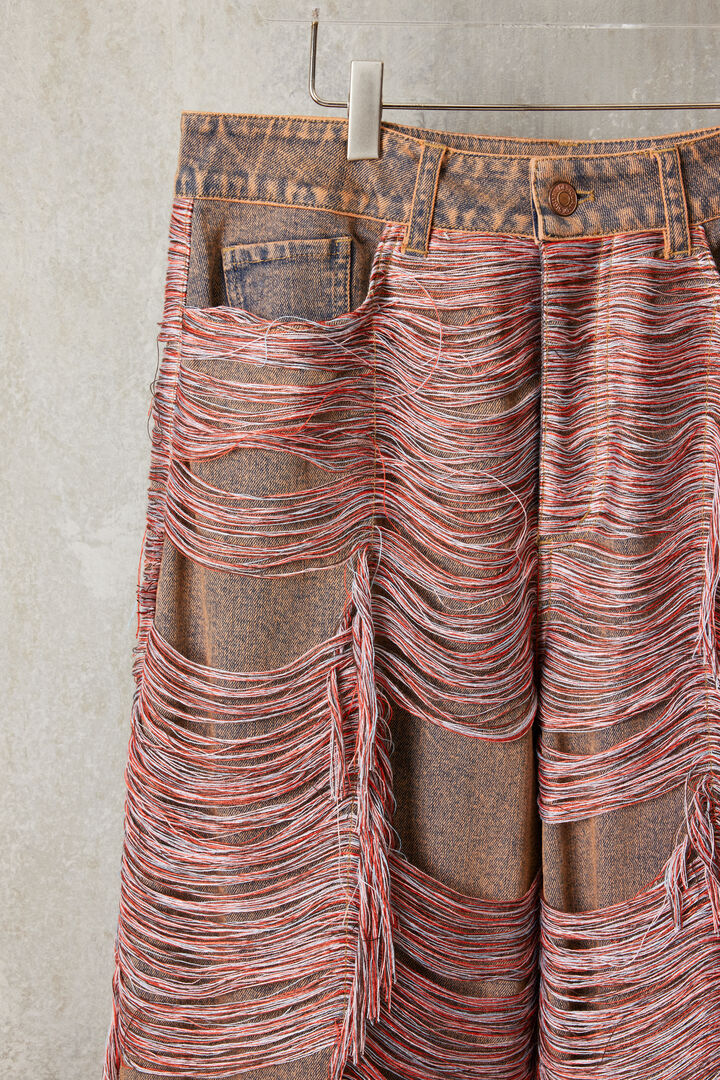 Frayed studio jeans | Desigual