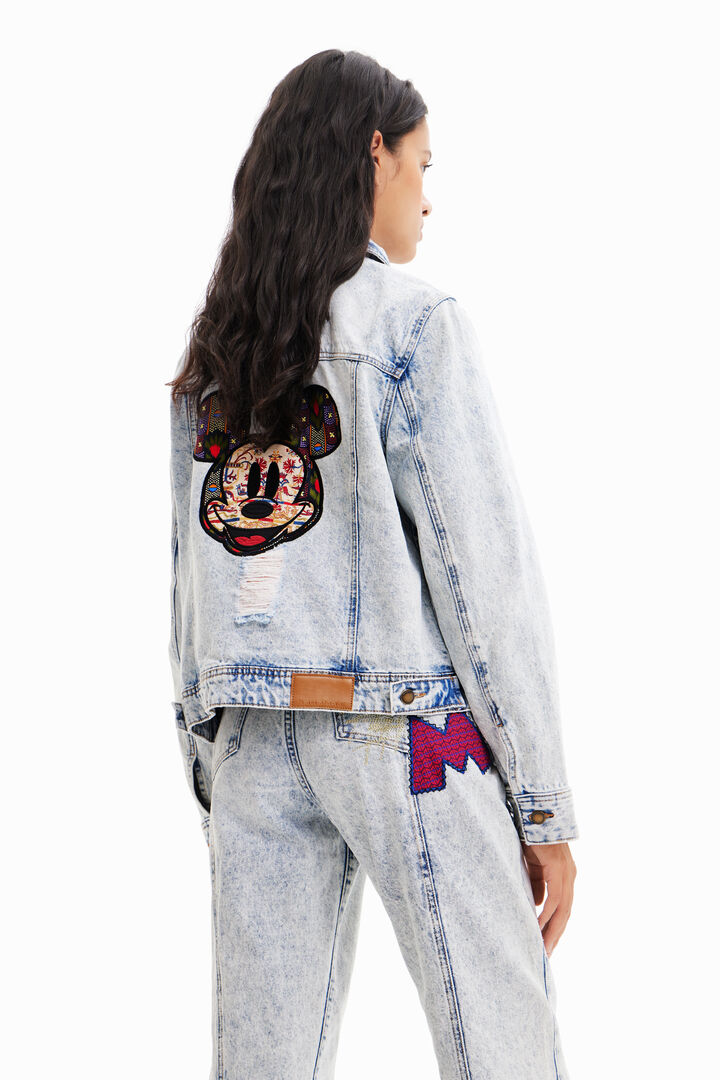 Disney's Mickey Mouse denim jacket | Desigual