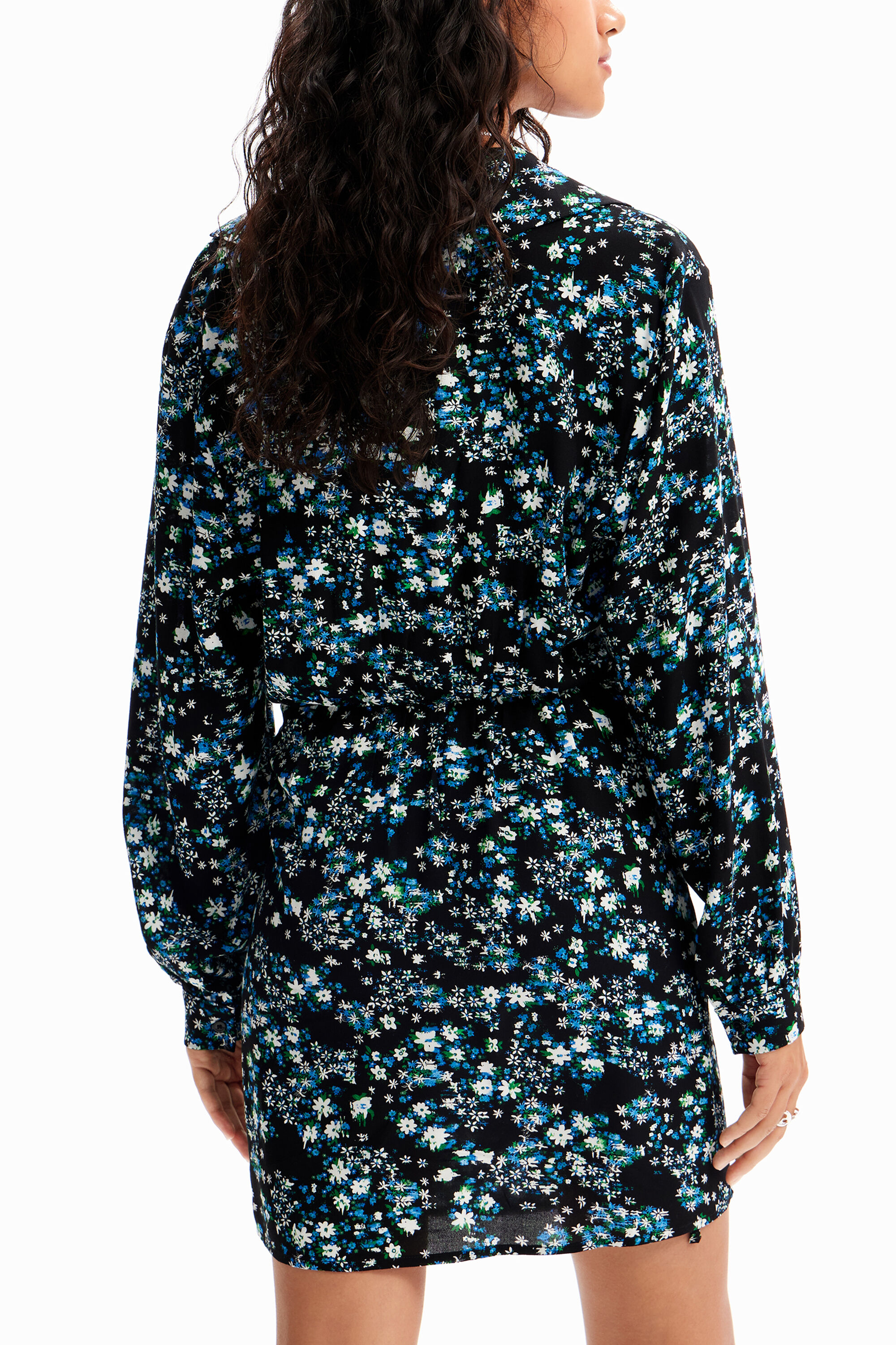 レディース 花柄 ショートクロスワンピース I Desigual.com
