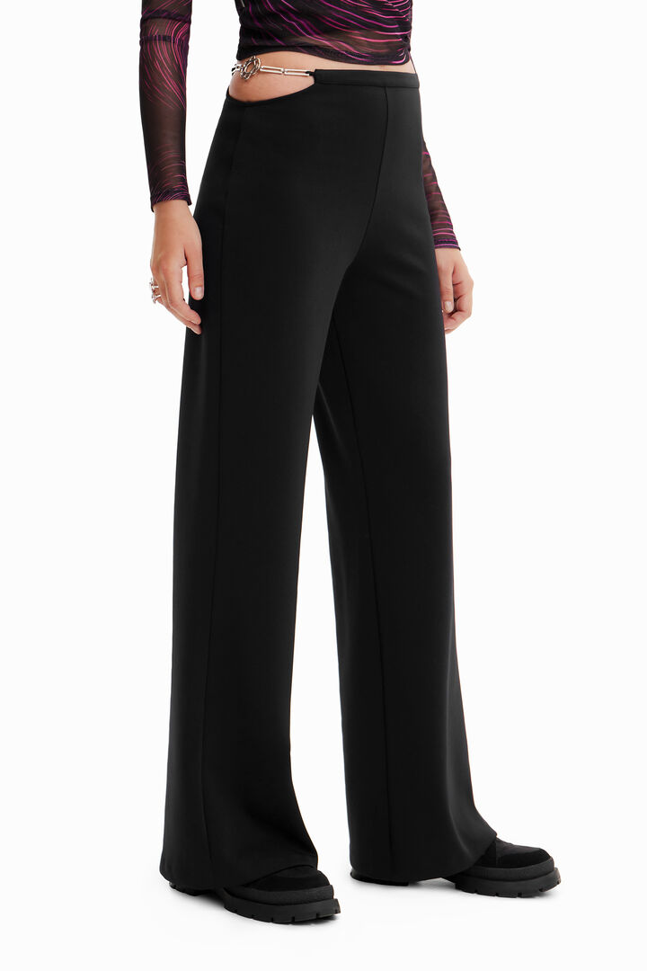 Pantalons cut-out cadena | Desigual