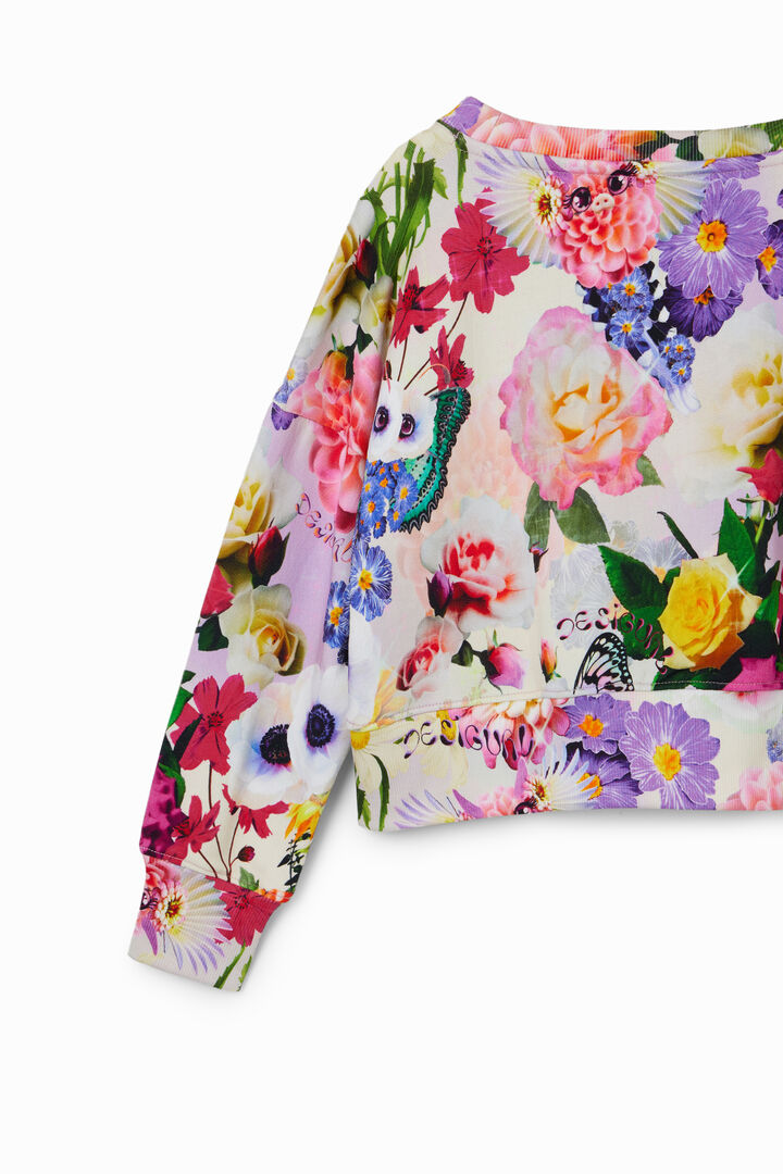 Sweat-shirt oversize fantaisie | Desigual