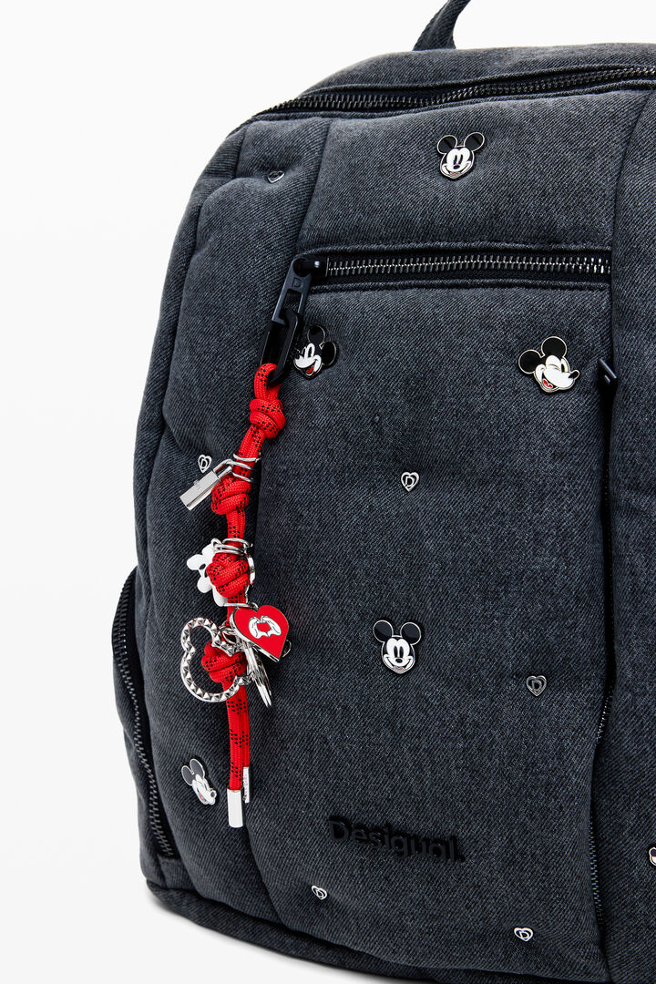 Medium Mickey™ denim backpack | Desigual