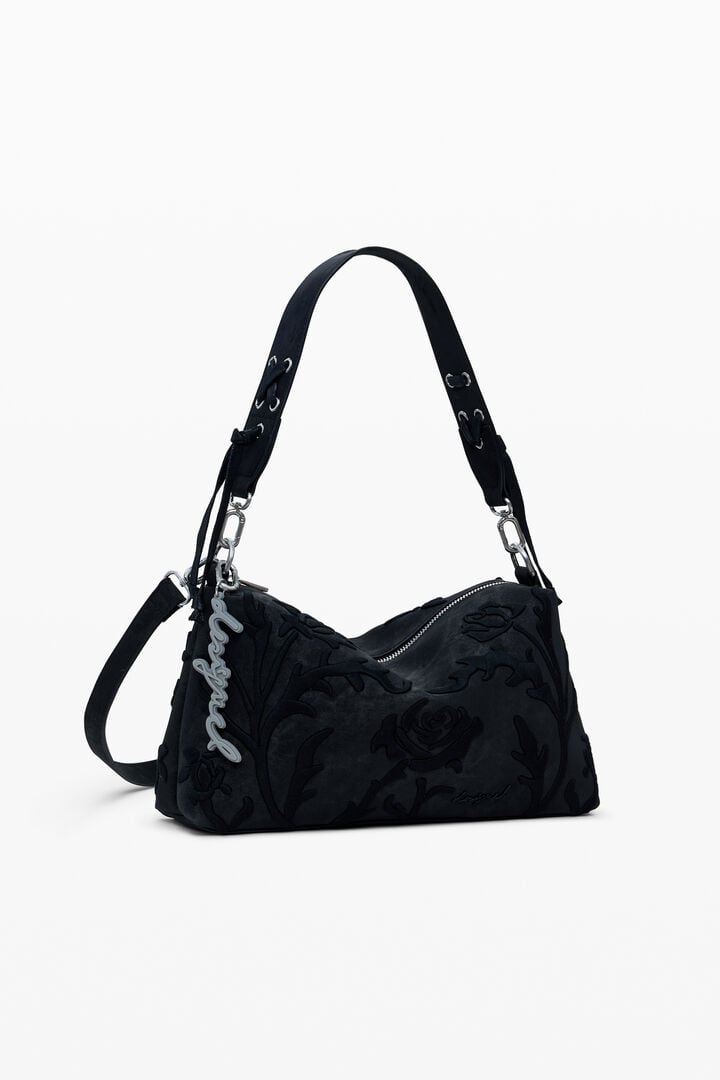Mittelgroße Tasche mit 3D-Prägungen | Desigual